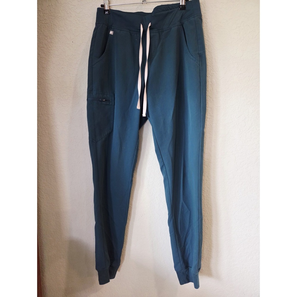 FIGS Zamora Jogger Scrub Pants Green Technical Collection Med/Tall